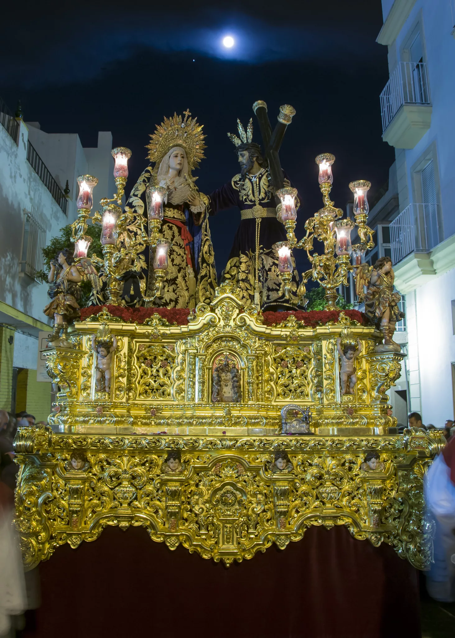 Afligidos (San Fernando), hermandad de la Semana Santa de San Fernando