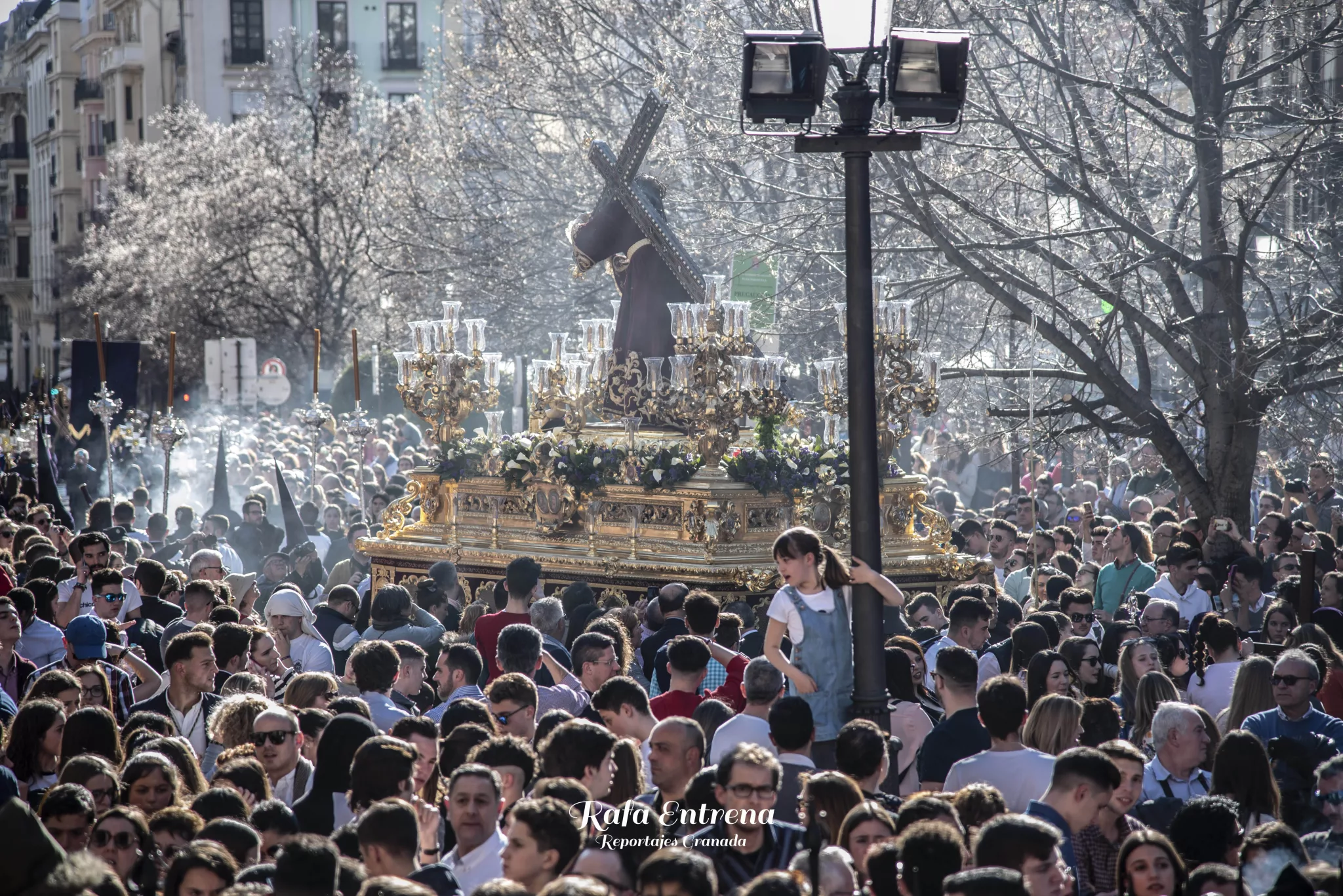 Via Crucis, hermandad de la Semana Santa de Granada