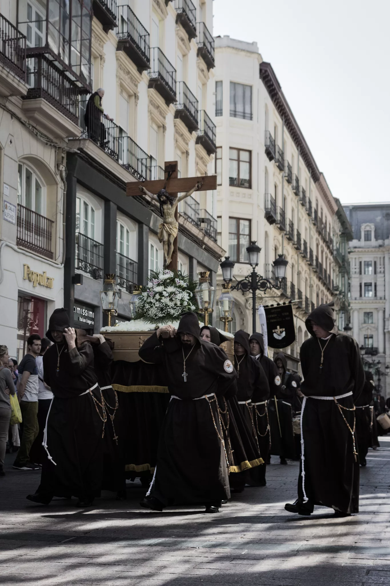 La Crucifixión, hermandad de la Semana Santa de Zaragoza
