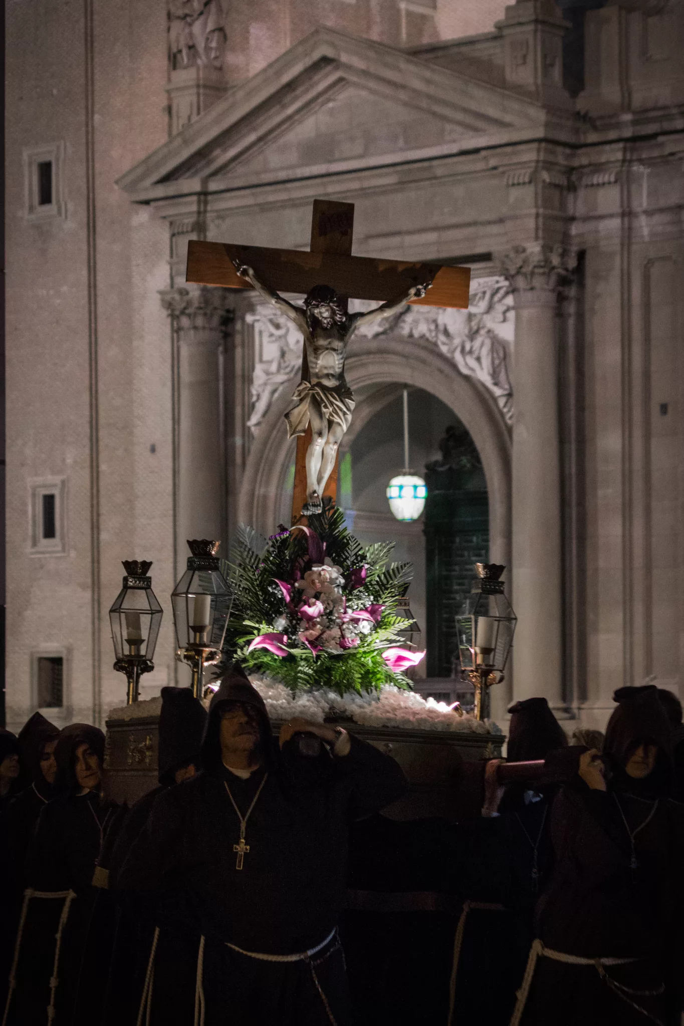 La Crucifixión, hermandad de la Semana Santa de Zaragoza